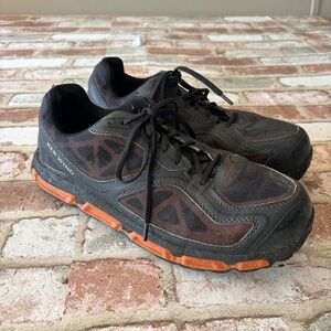 Red Wing Athletics Safety Toe Work Shoe Men's Size 9.5 Black Orange